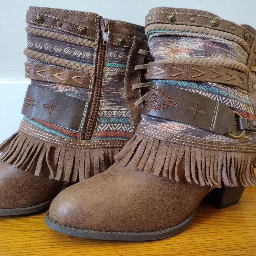 cowgirl Ankle Booties